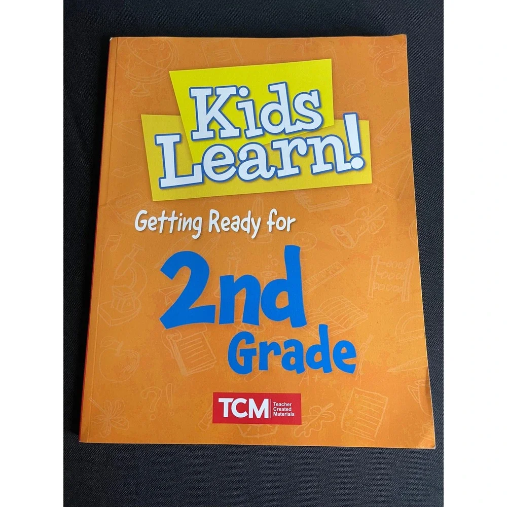 TCM Kids Learn Getting Ready for 2nd Grade Summer Workbook 130256 Reading Math